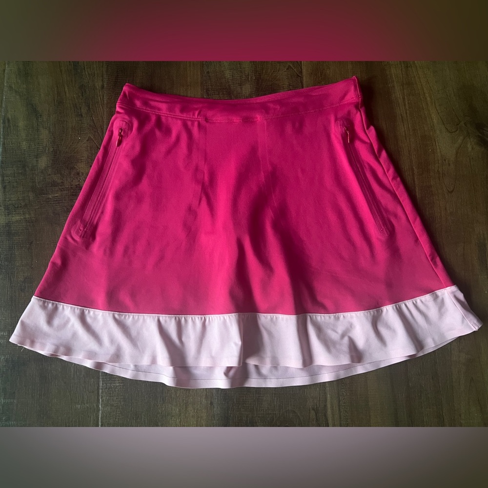 Nike Golf - Dri Fit Tour Performance - Pink 15” Skort - Womens Small